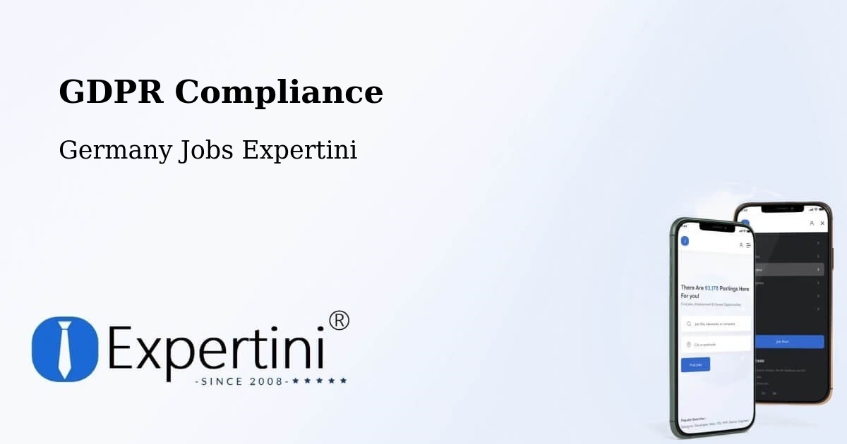 EU GDPR Compliance Statement – Berghülen - Germany Jobs Expertini