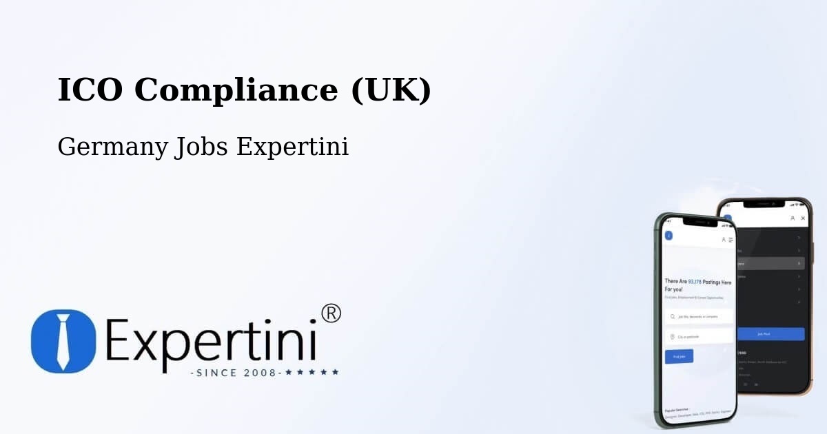 UK Data Protection & ICO Compliance – Berghülen - Germany Jobs Expertini